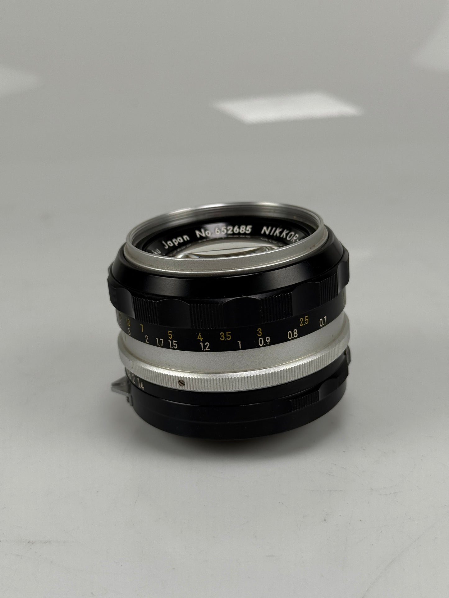 Nikon Nikkor S Auto non AI 50mm f1.4 Lens Prime SLR