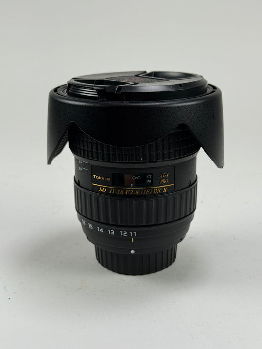 Tokina 11-16mm F2.8 AT-X Pro SD IF DX II Autofocus Lens For Nikon {77}
