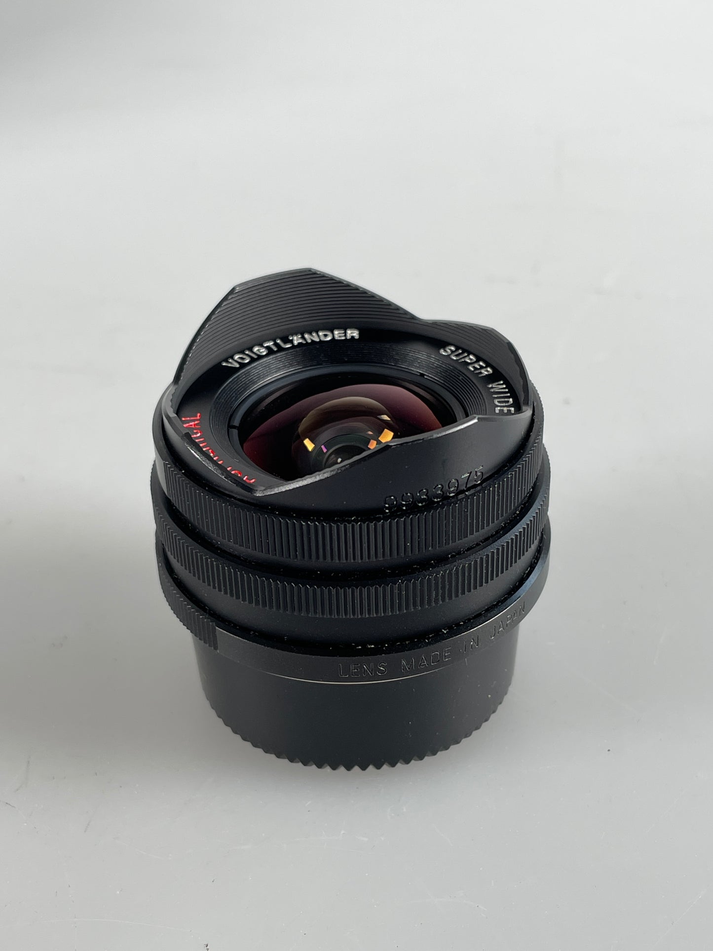 Voigtlander Super Wide-Heliar 15mm f4.5 Aspherical Lens L39 LTM w/ Finder