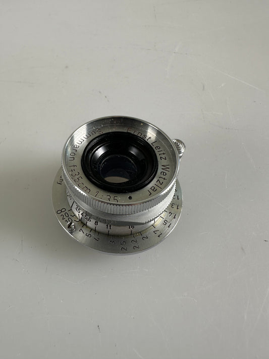 Leica 35mm f3.5 Summaron Screw Mount LTM M39 Lens