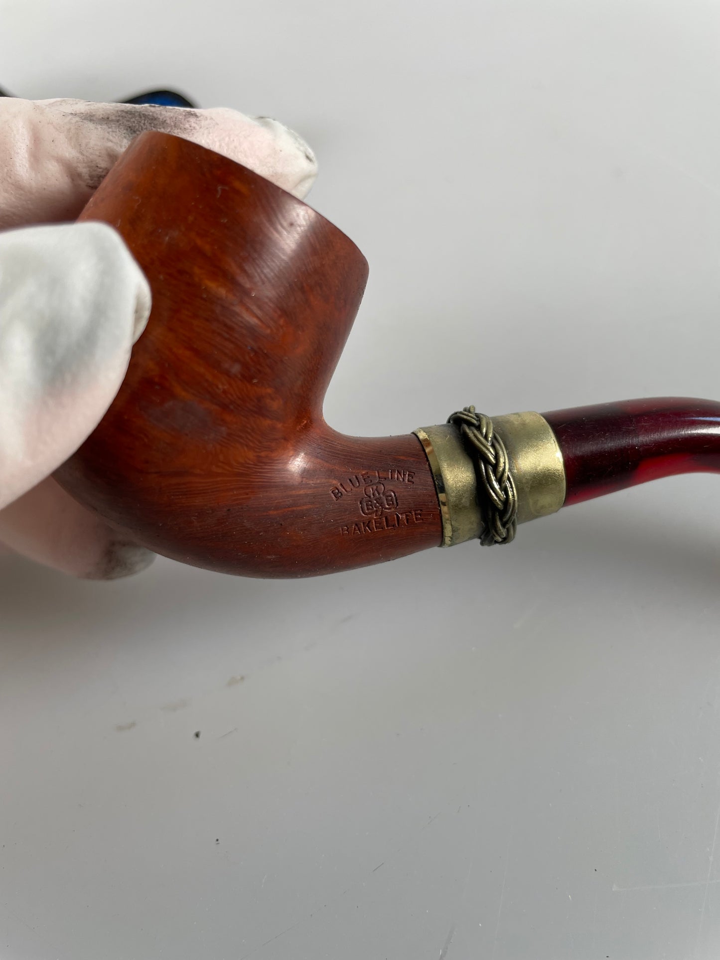 KBB Blue Line Bakelite Pipe, Unsmoked