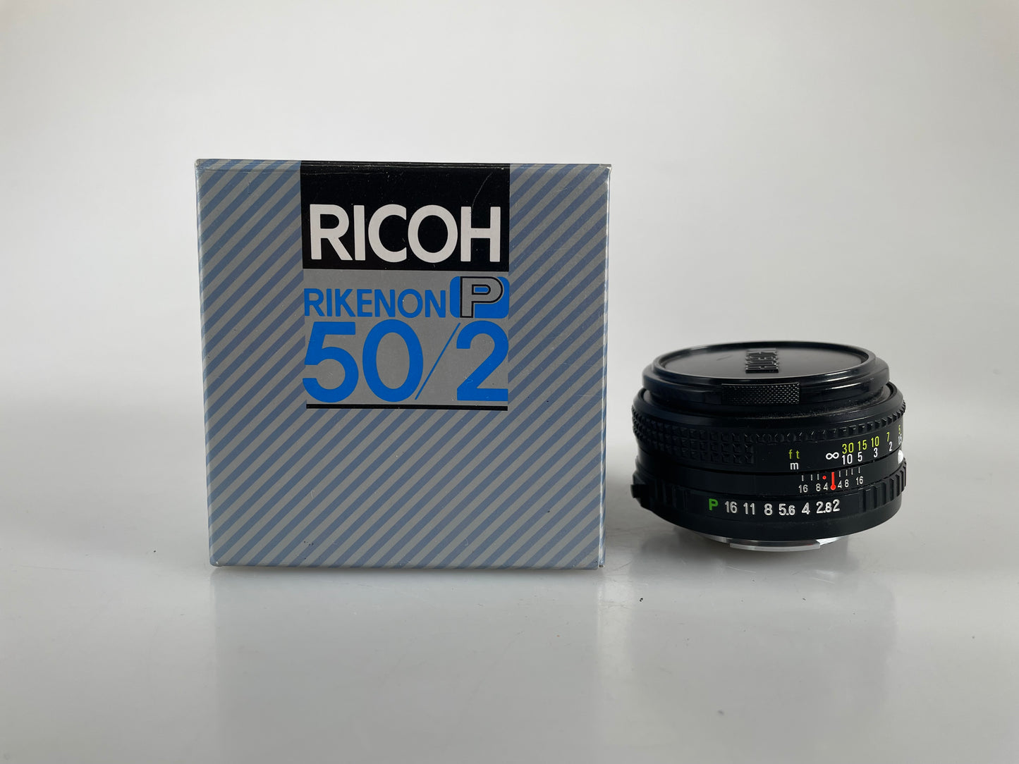 Ricoh Rikenon P 50mm f2 Standard Prime Lens, Pentax K Mount