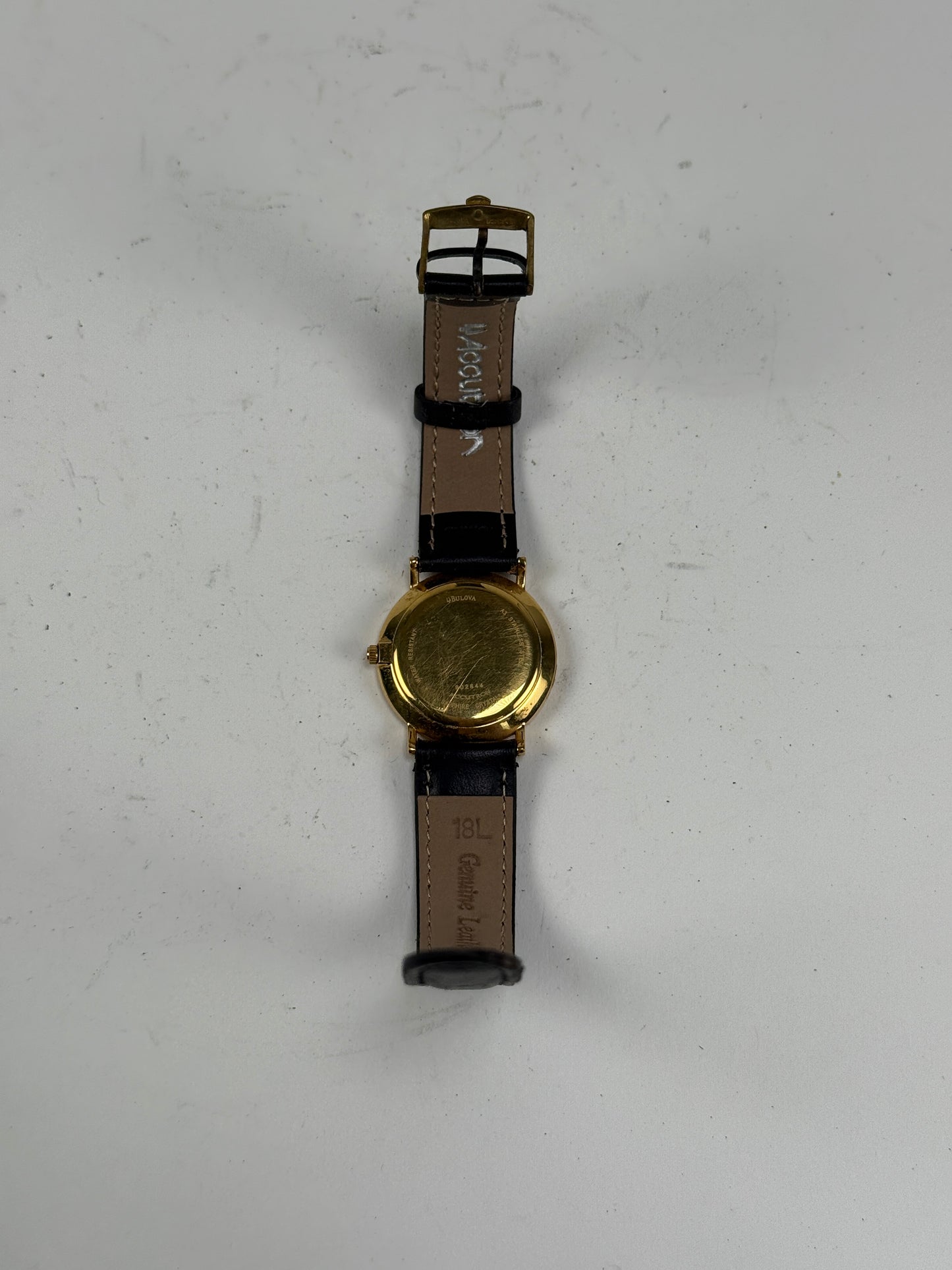 Vintage BULOVA Accutron A3 sapphire crystal watch gold tone