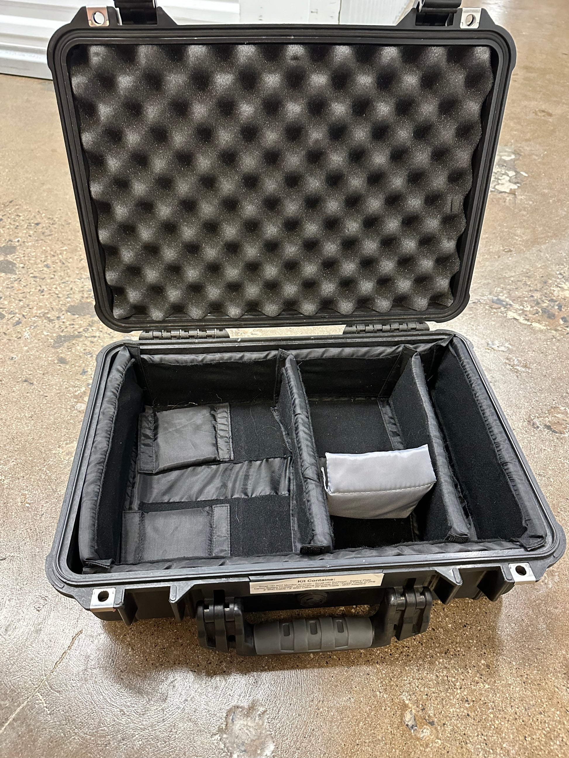 Pelican 1500 Hard Case (black) with insert – Cardinal Camera Used