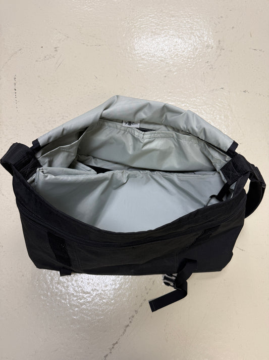 CourierWear Messenger Camera Bag Black Grey