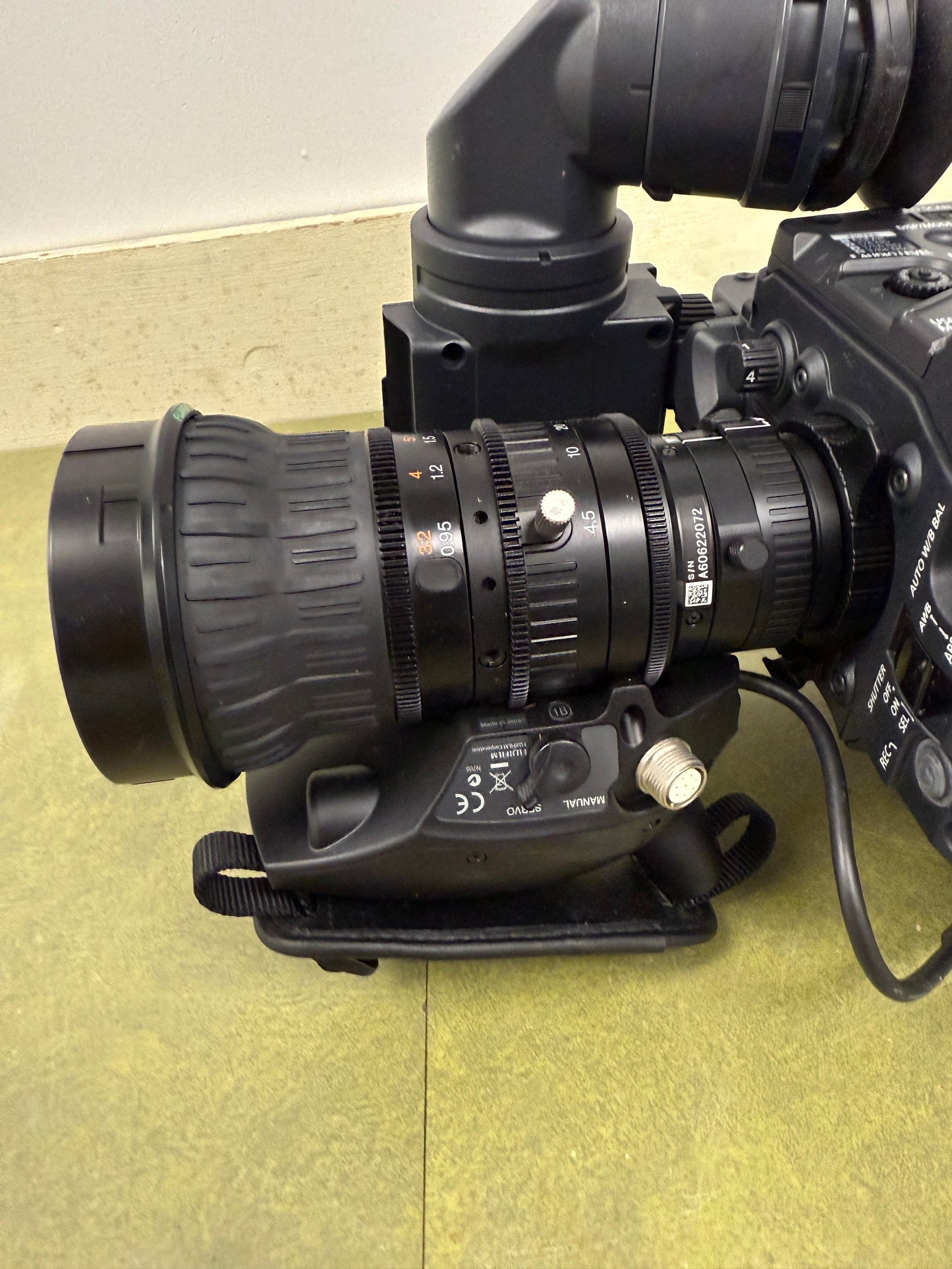 Panasonic AG-HPX370P P2 Camcorder with Fujinon T17X4.5BRM-L14 f1.6/5-77mm Lens