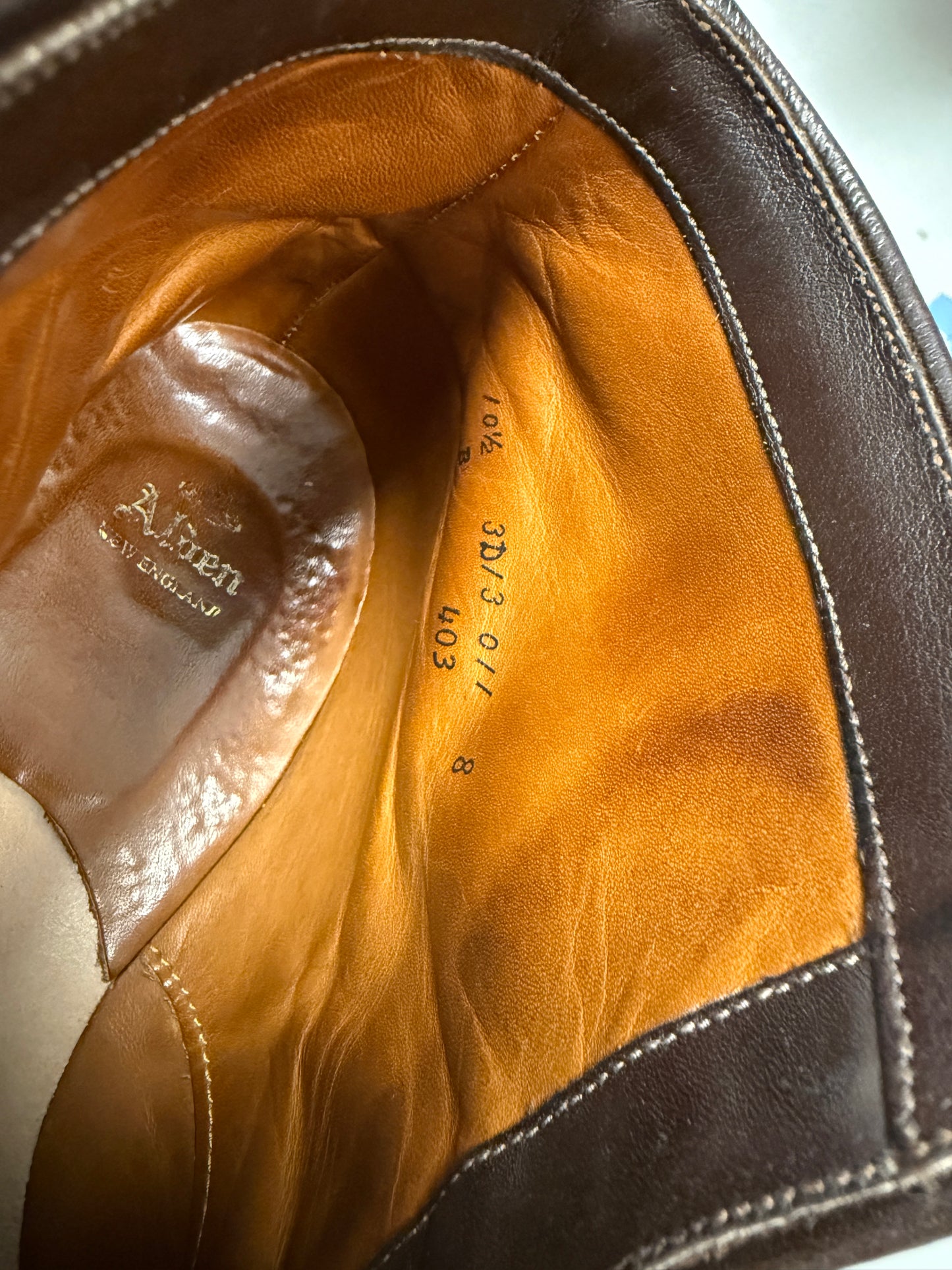 Alden 403 Indy Boot - Brown Chromexcel - Size 10.5 B/D