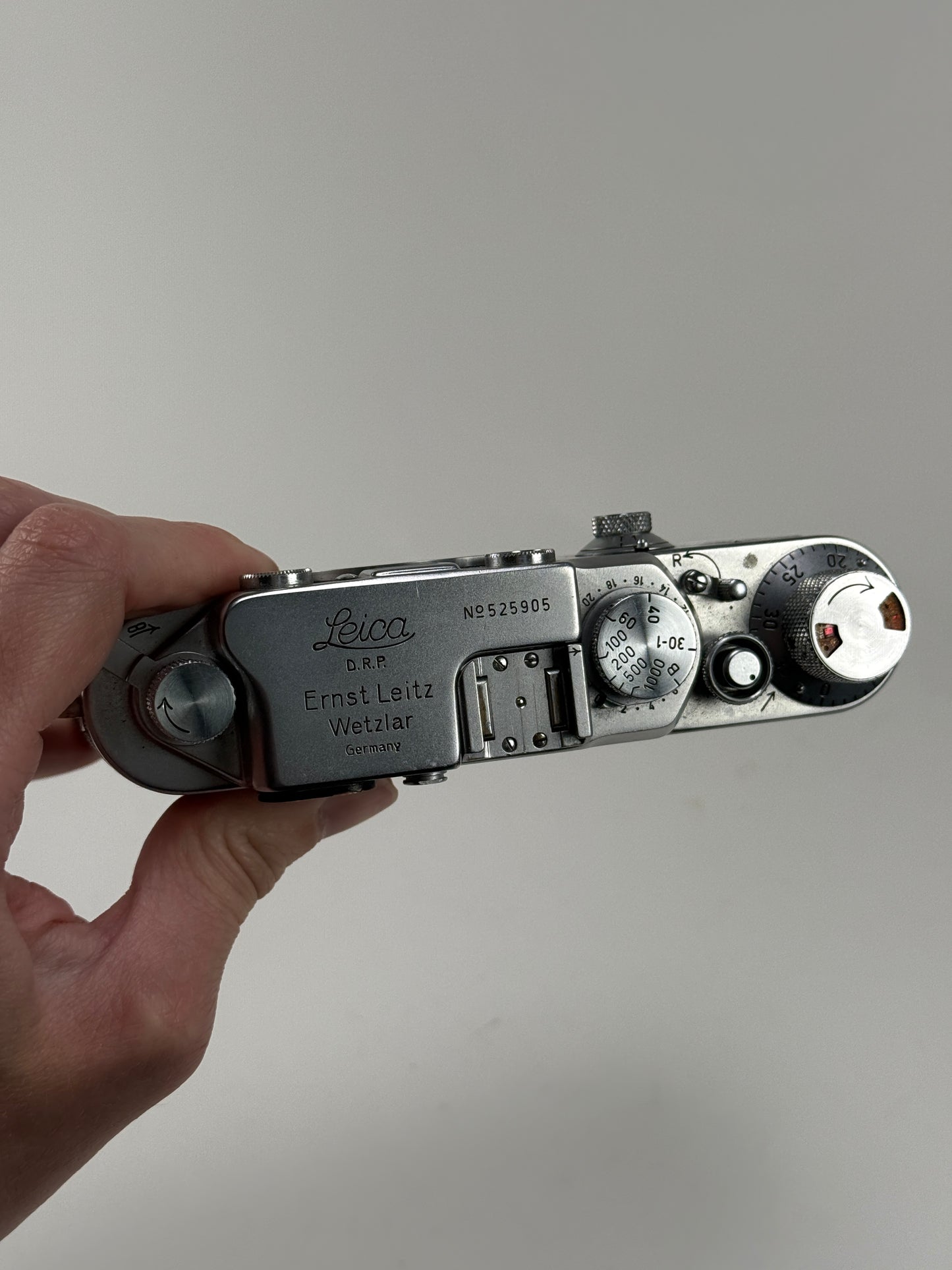 Leica IIIF Black Dial RD Rangefinder 35mm Film Camera