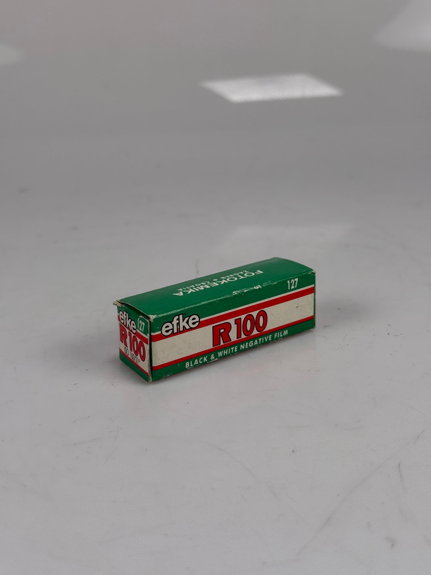 Rare, Unopened Roll of Prized Fotokemika efke r100 127 film