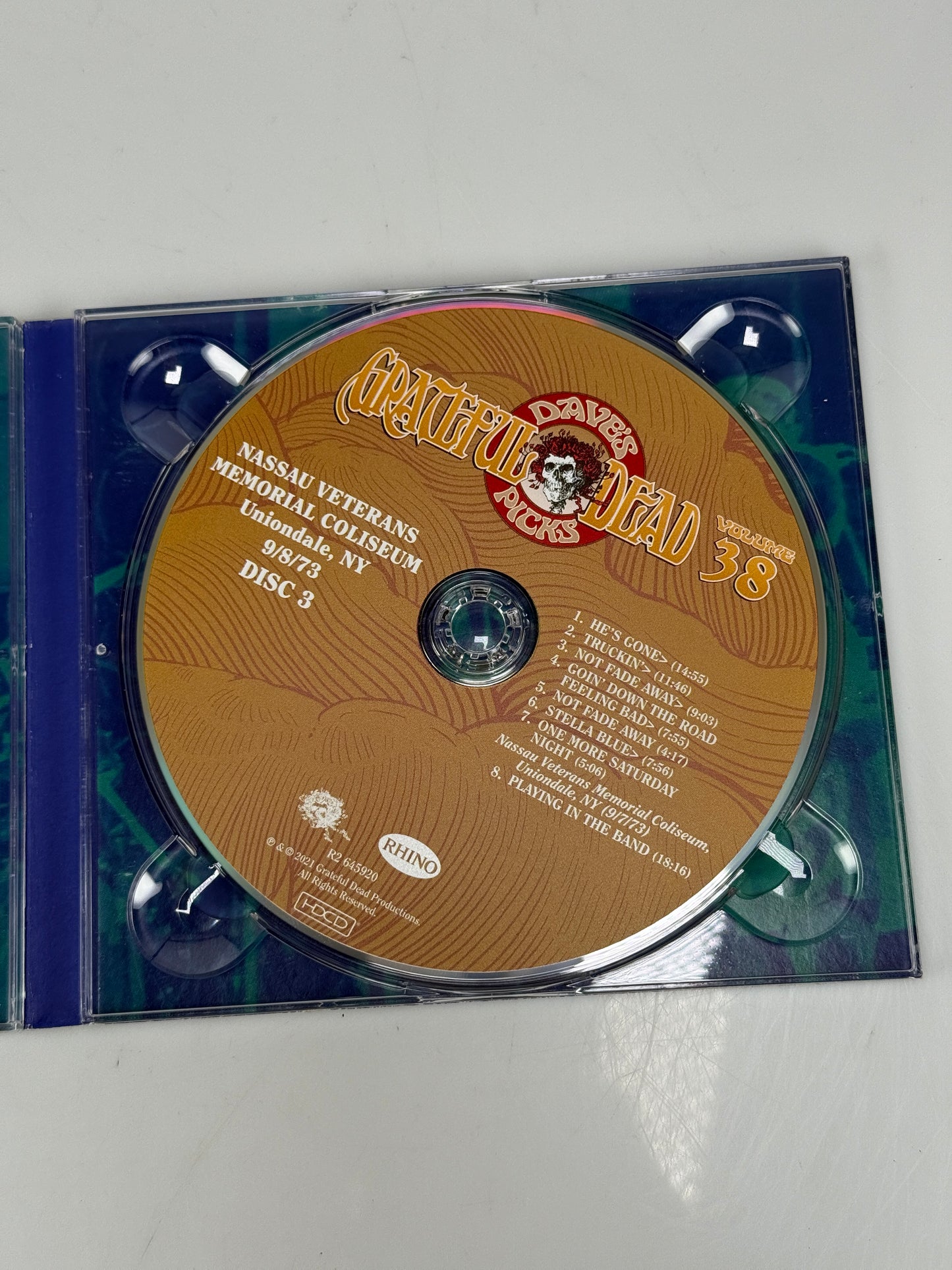 Grateful Dead Dave's Picks 38 Nassau Coliseum Uniondale New York 9/8/73 3 CD New