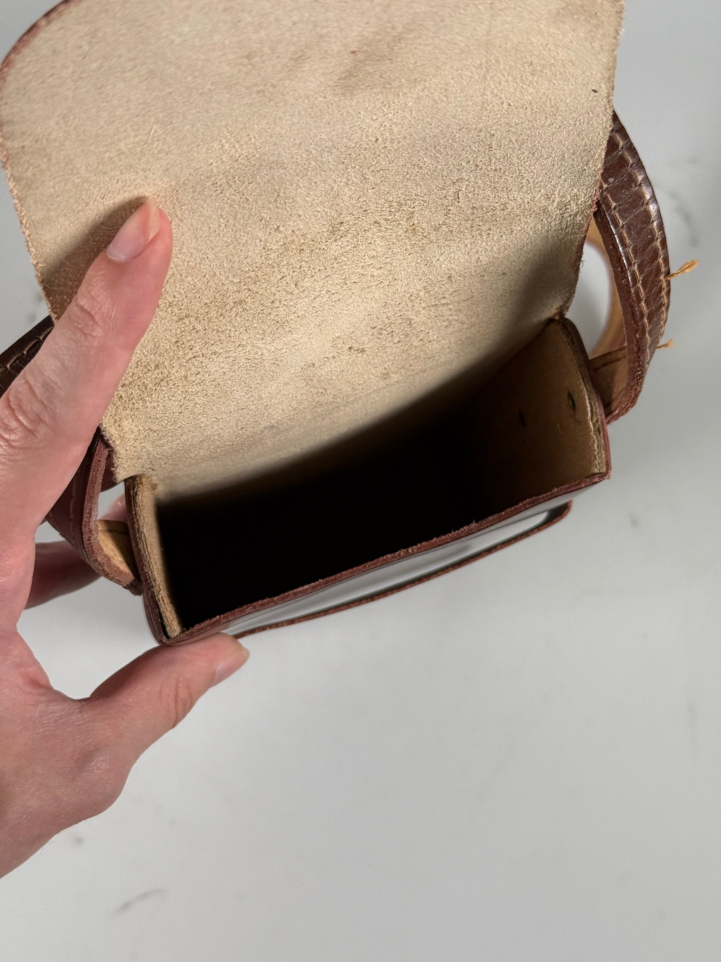 Polaroid SX-70 Land Camera Fitted Leather Carrying Case