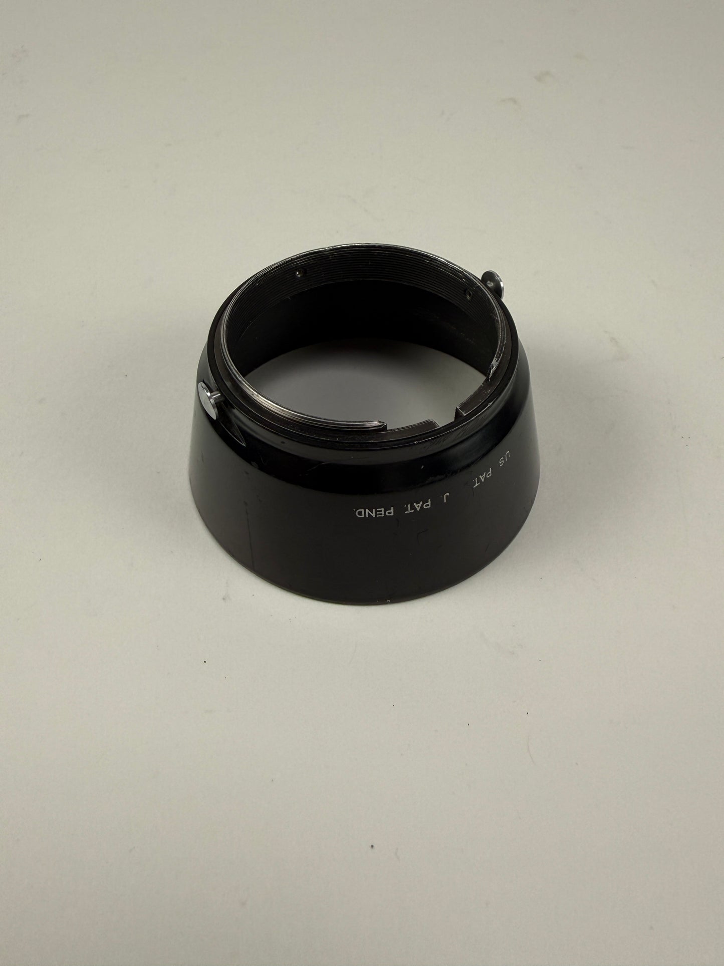 Nippon Kogaku Metal Lens Hood for Nikkor H 5cm F2 S Mount Rangefinder Pat Pend