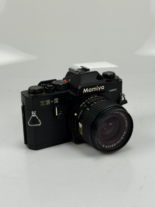 Mamiya ZE-2 Camera with Sekor 28mm F3.5 E lens kit