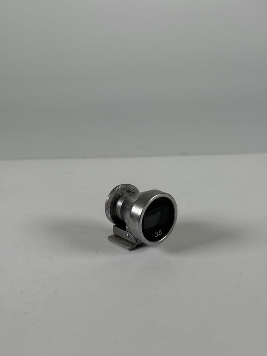 Nikon Nippon Kogaku 3.5cm 35mm Rangefinder Finder Shoe Mount E.P. & Leather