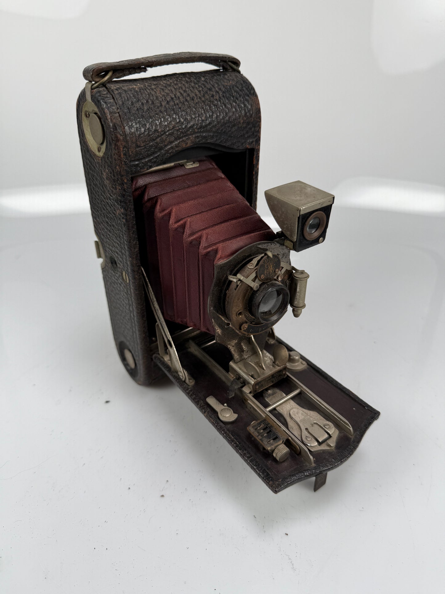 KODAK NO.1A FOLDING POCKET, RR LENS MODEL-D RED BELLOWS