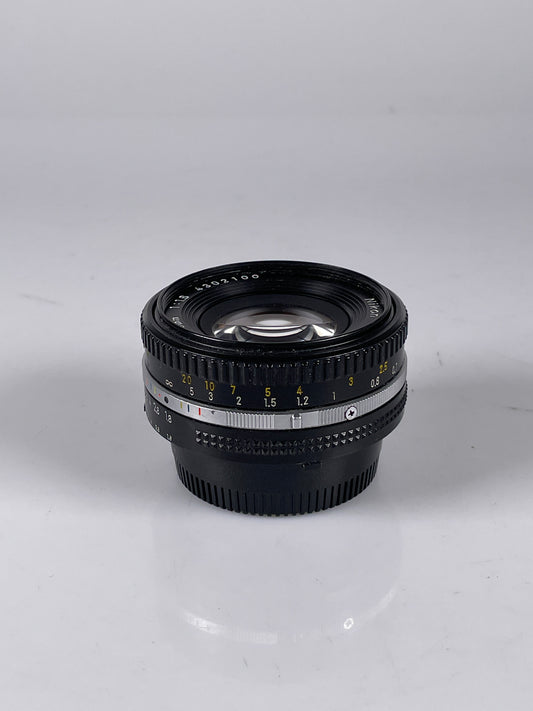 Nikon Nikkor Ai-s AIS 50mm f1.8 Lens Prime Pancake SLR
