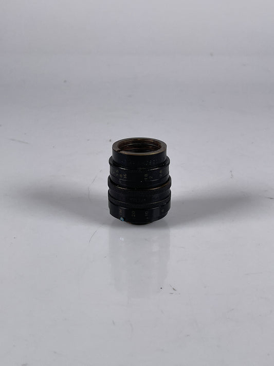 Taylor-Hobson 1 Inch 1.8 4A Cooke Filmo Special D Mount Black Lens