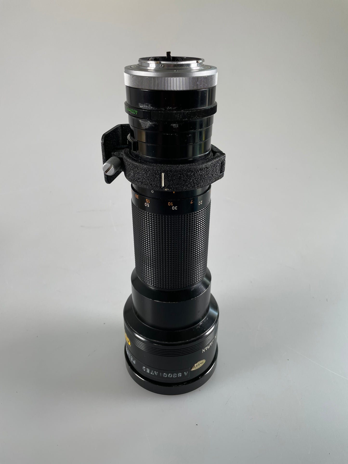 Canon 400mm F4.5 SSC converted to Nikon F mount