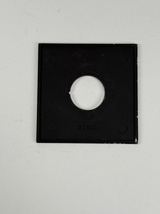 Calumet CC-400 Series 4x5" Camera Lens Board 4x4" Square - Copal size 0