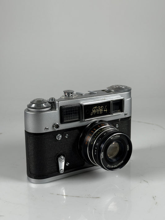 FED 4 LEICA Rangefinder Camera 55mm f2.8 Lens