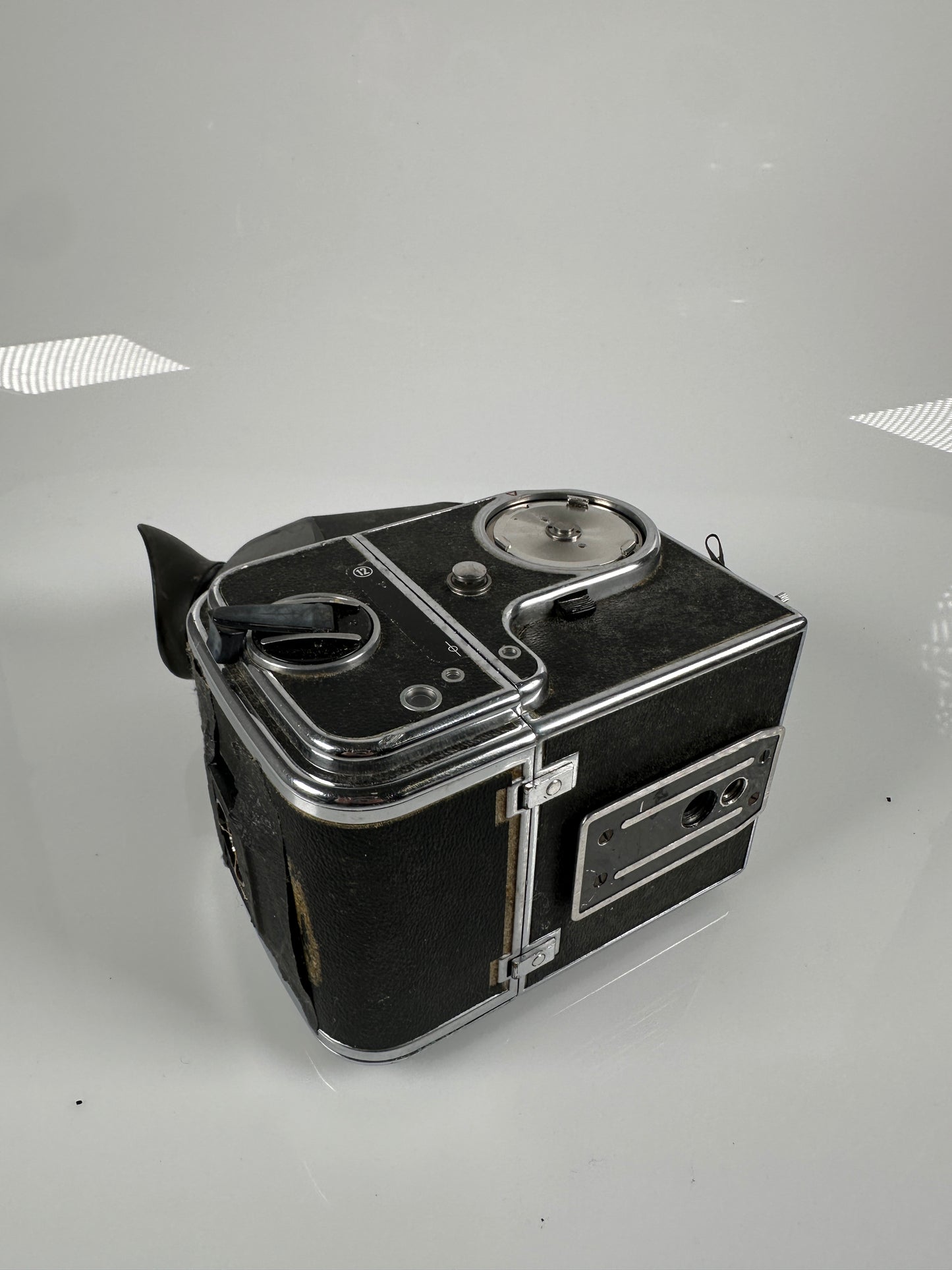 HASSELBLAD 500C Chrome CAMERA Body with NC2 prism, A12 120 back