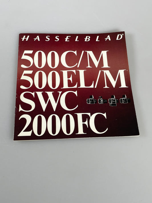 Hasselblad 500CM, 500ELM, SWC, 2000FC Original Instruction Manual