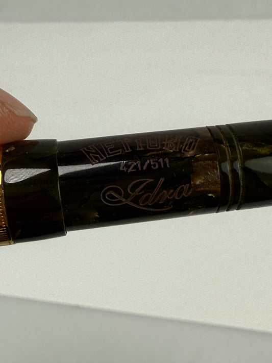 Nettuno Idra Fountain Pen LE 421/511 Medium 14k with Box