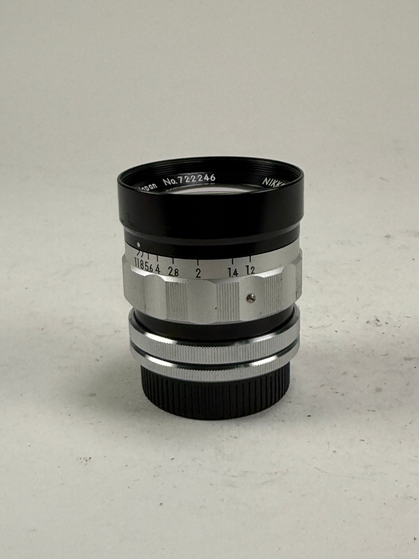 Nikon Nikkor-O 55mm f1.2 CRT RARE High Resolution Lens
