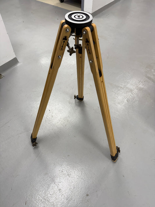 Ries Junior J100-2 wooden large format camera tripod
