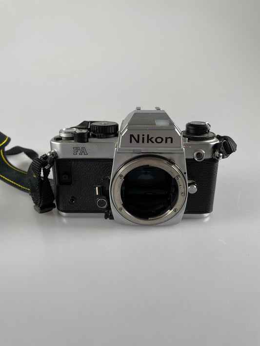 Nikon FA Silver 35mm SLR Film Camera Body