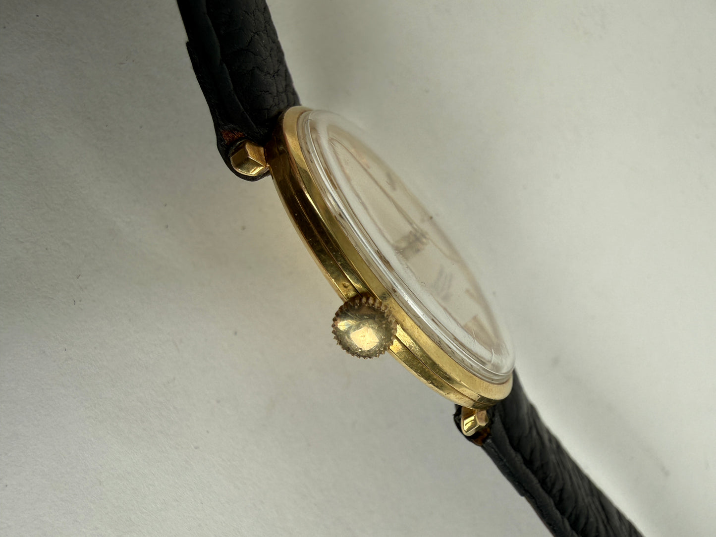 IWC Tiffany & Co. Schaffhausen Dial 34mm Watch 18K Yellow Gold Manual Wind 401 Movement
