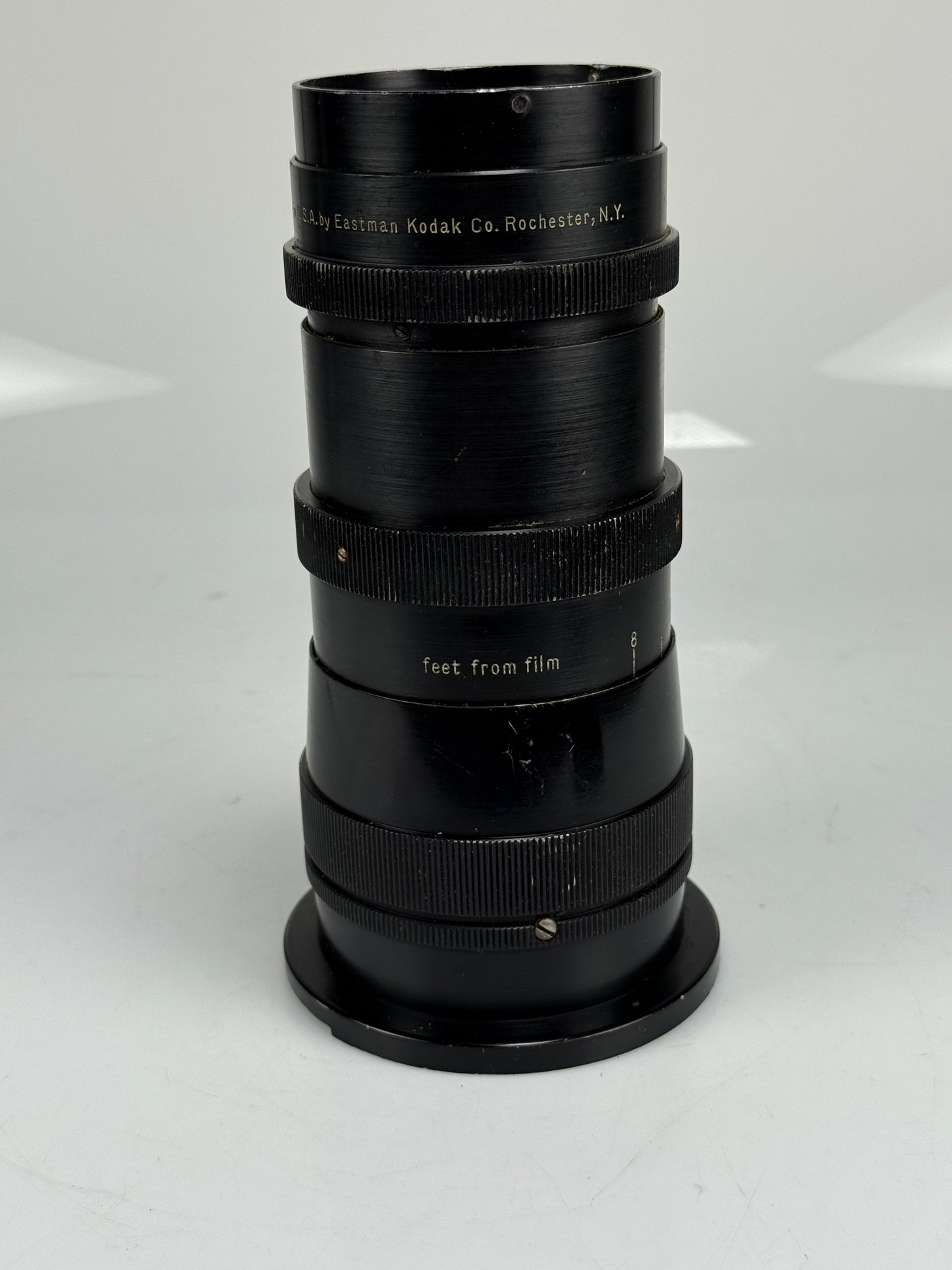 Graflex Kodak Ektar 8 inch 205mm f4 lens for KE-4 military camera
