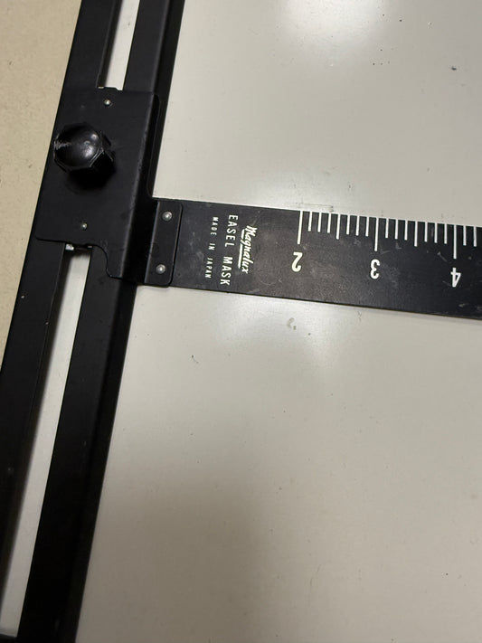 Magnalux Vintage Darkroom Photo Printing Easel 11x14 Adjustable Blades