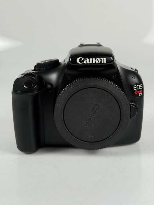 Canon EOS Rebel T3 12.2MP Digital SLR DSLR Camera Body Only