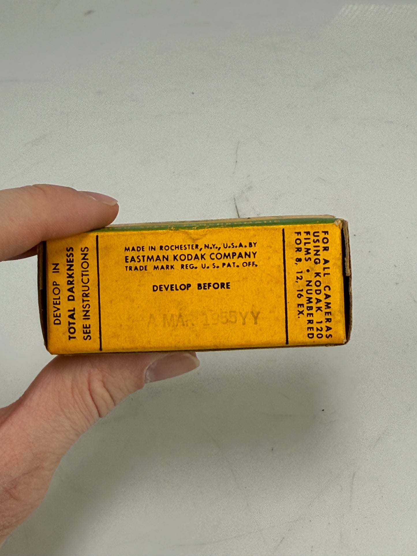 Kodak Super XX film XX 120 roll