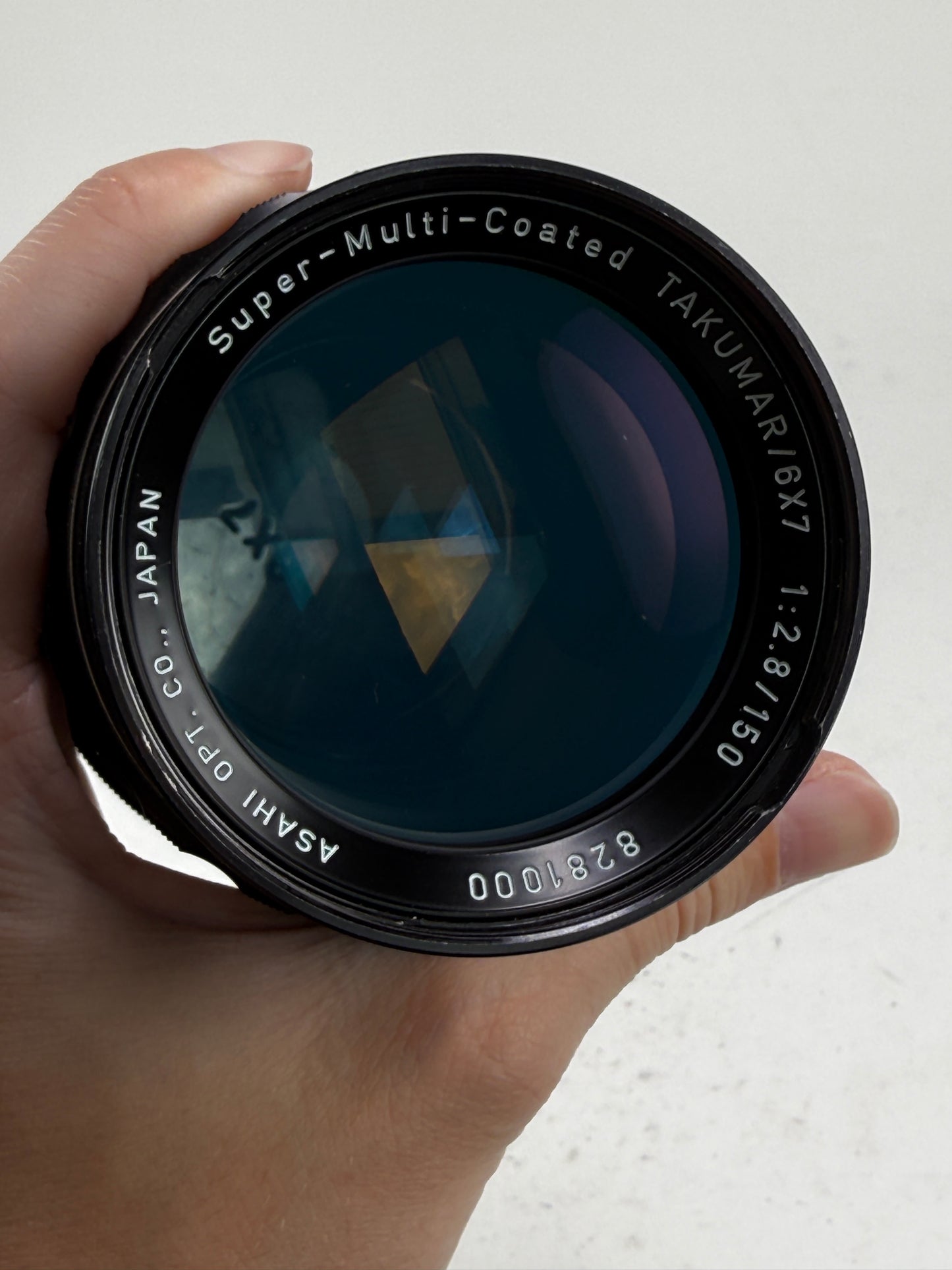 Pentax SMC Takumar 6x7 150mm f/2.8 Lens + Lens Cap F For 67 67II