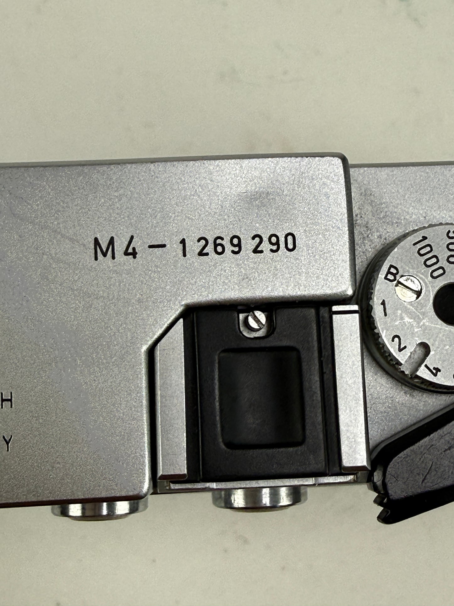 Leica M4 Chrome 35mm rangefinder film camera body DAG CLA