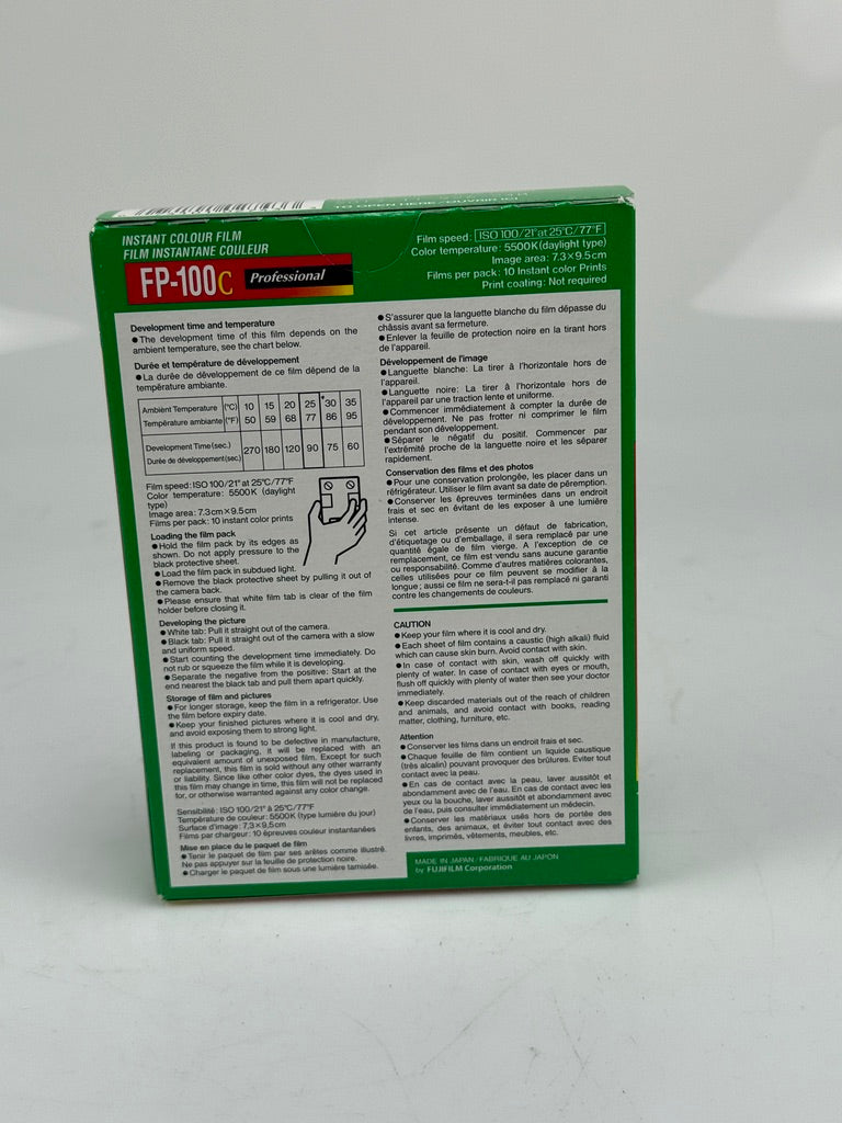 Fujifilm FP-100C Color Instant Film 2017