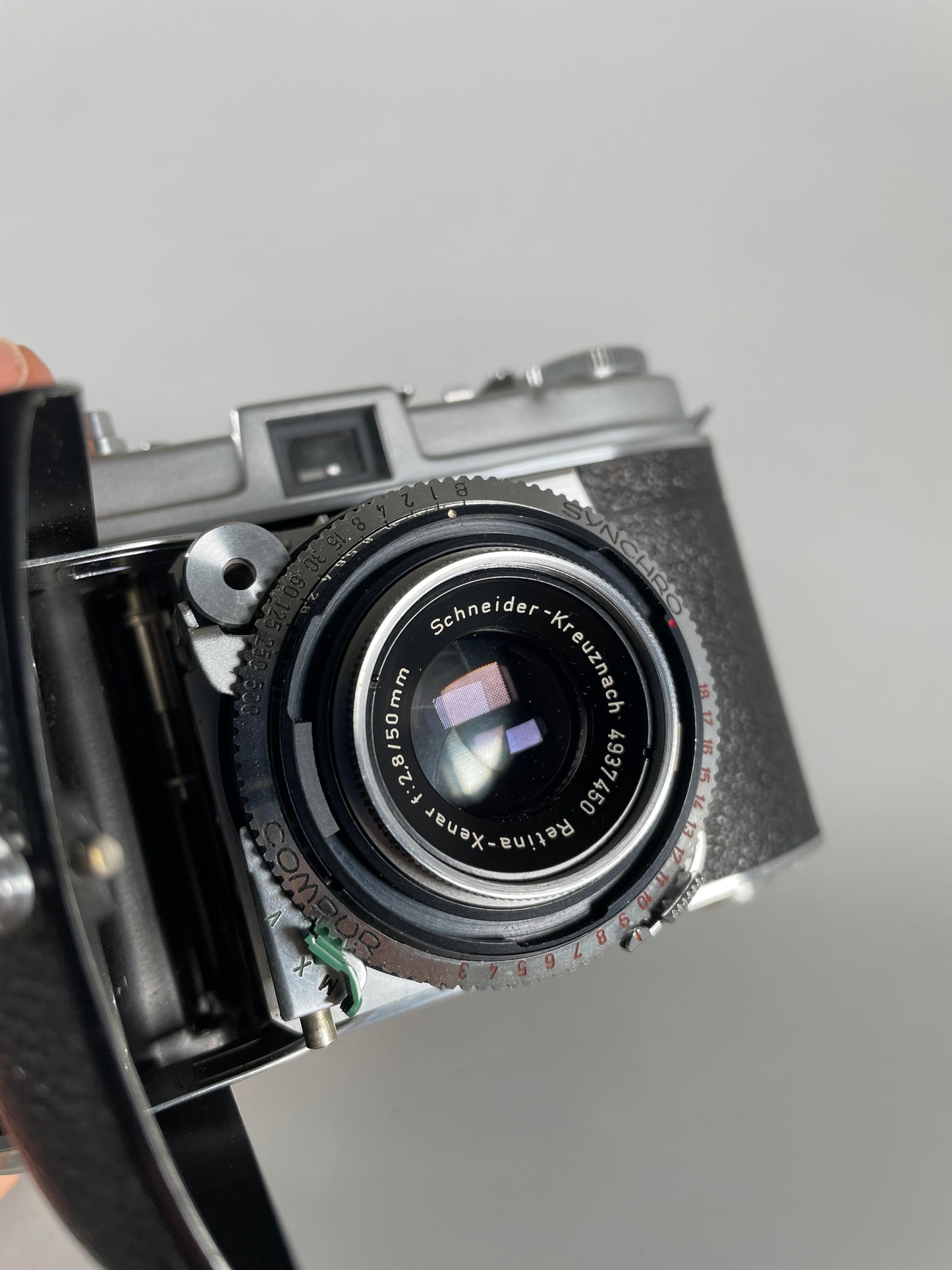 Kodak Retina Ib Chrome 35mm Camera w/ 50mm f2.8 Schneider Xenar Lens