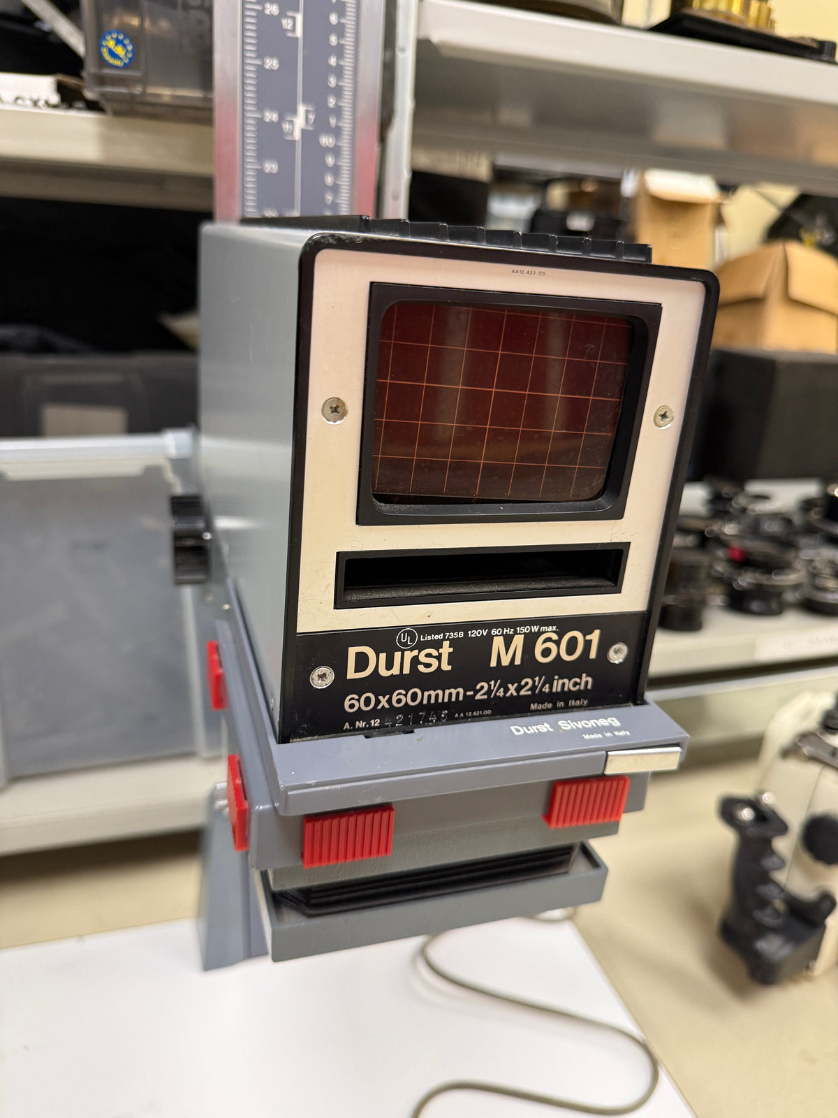 Durst M601 Film Enlarger w/ Sivoneg Carrier, Sivoneg 50