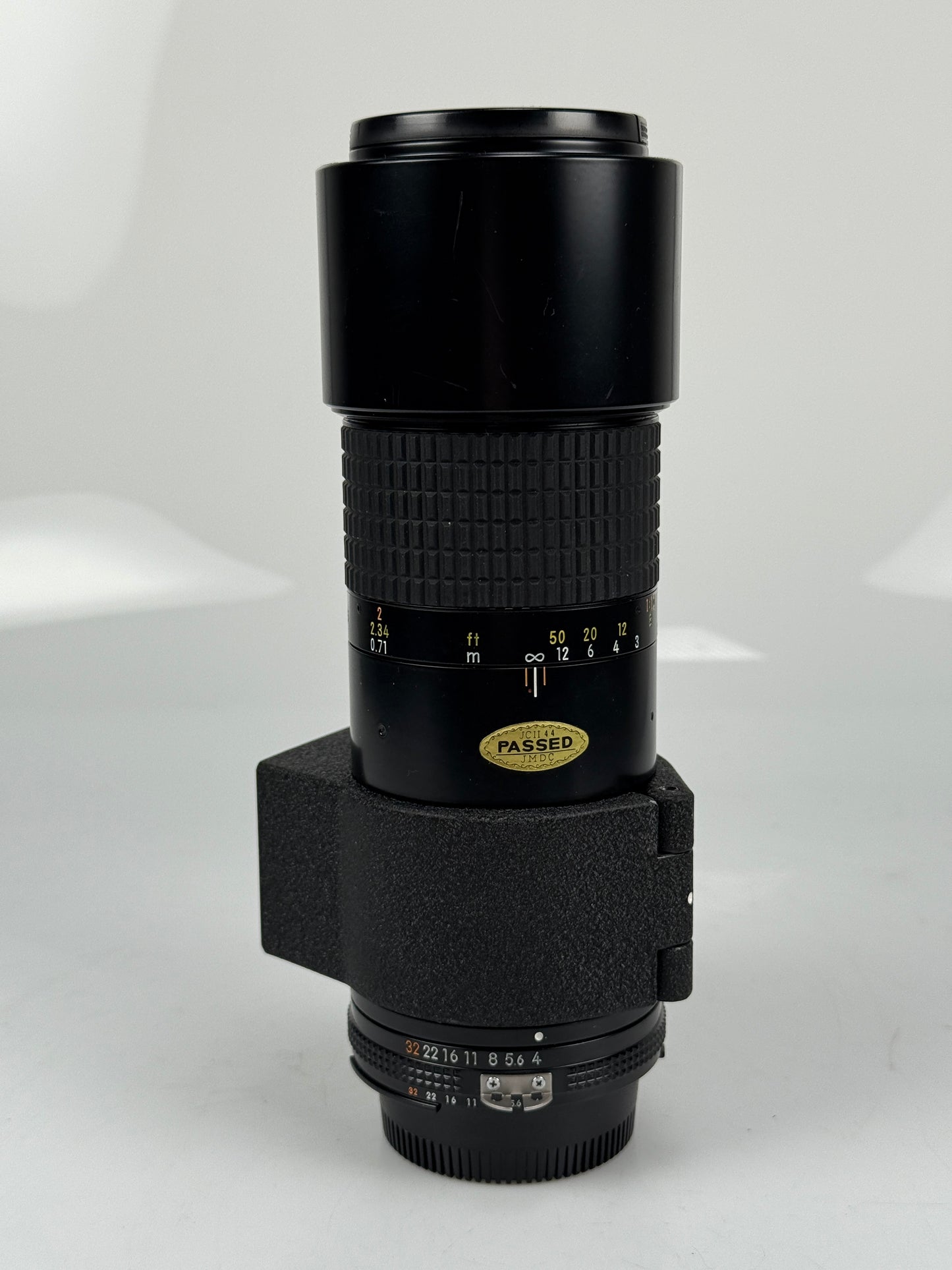 Nikon Micro-Nikkor 200mm F4 AIS Lens Black