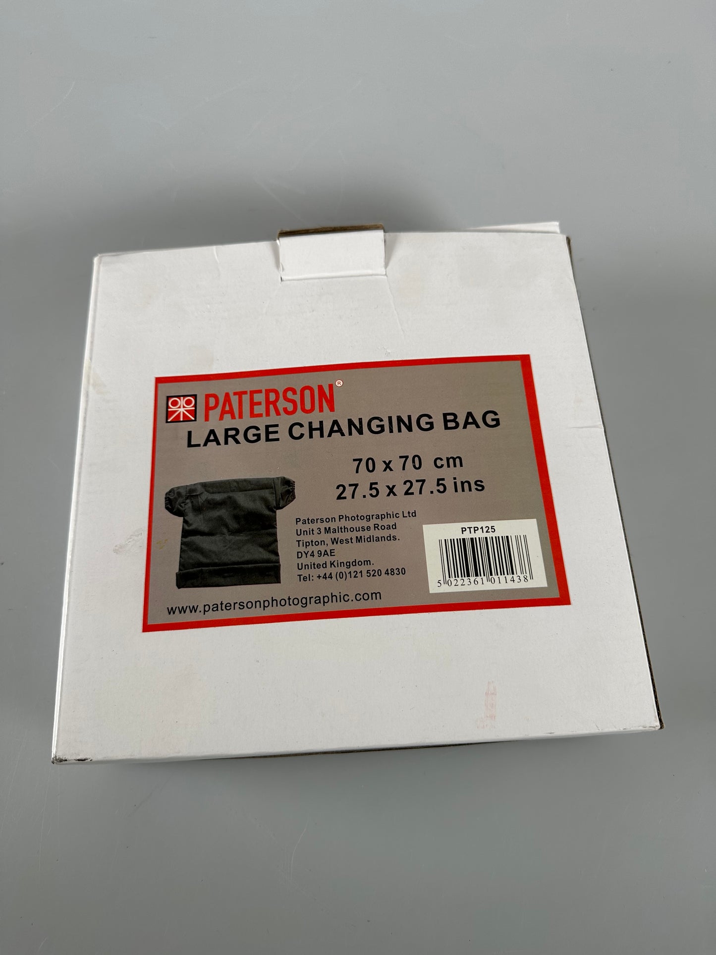 Paterson Large Film changing bag 70x70cm 27.5x27.5 in
