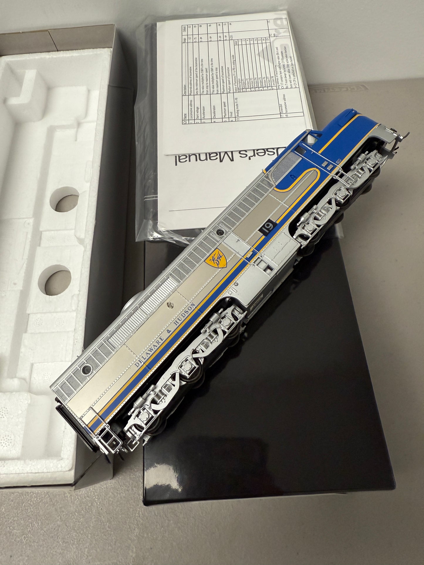 Precision Craft HO Scale #359 Alco PA2 Blue Warbonnet #19 DC/DCC w/ Sound