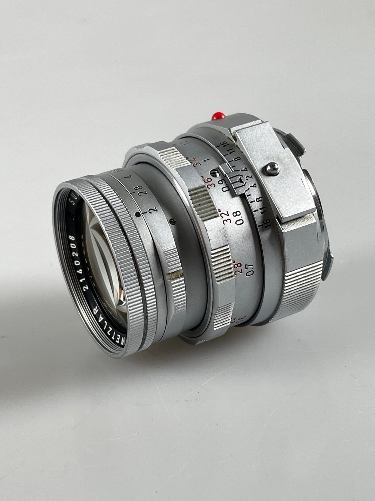 Leica Leitz Wetzlar Summicron-M 50mm F2 Dual Range DR f2 Lens LATE 214xxxx