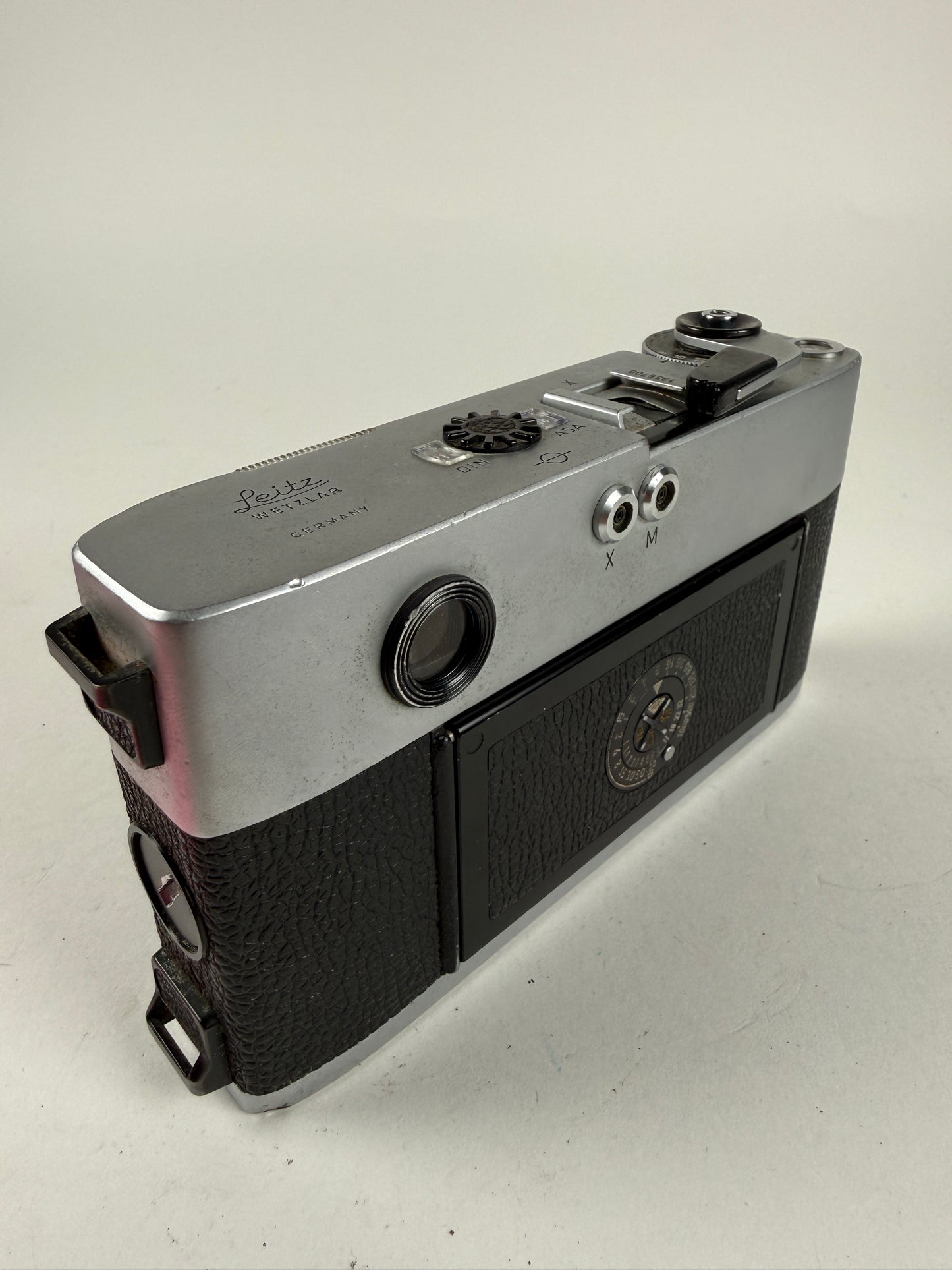 Leica M5 Chrome Rangefinder 35mm Film Camera 3 lug