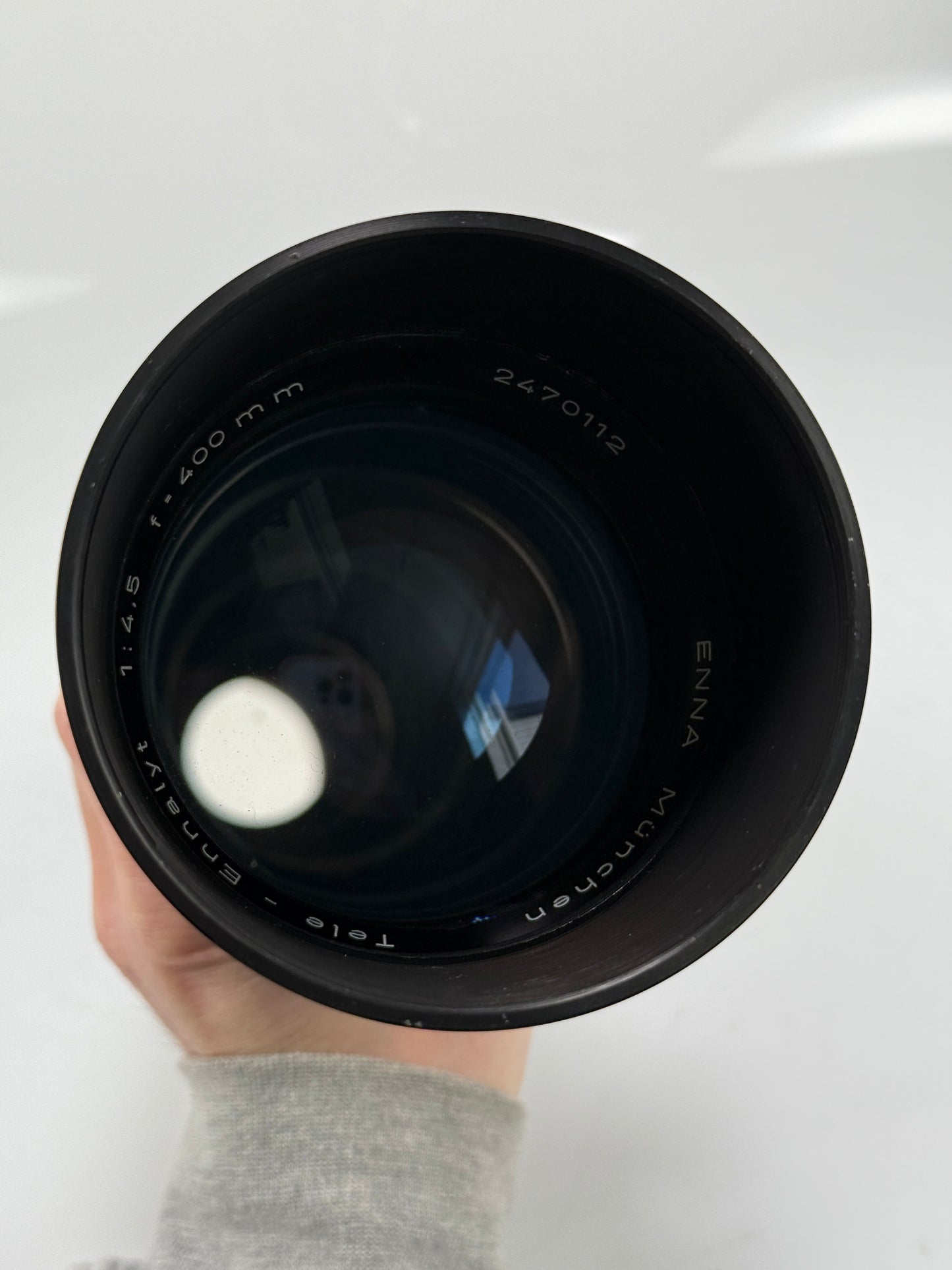Enna werk Munchen Tele Ennalyt 400mm f4.5 Lens exakta