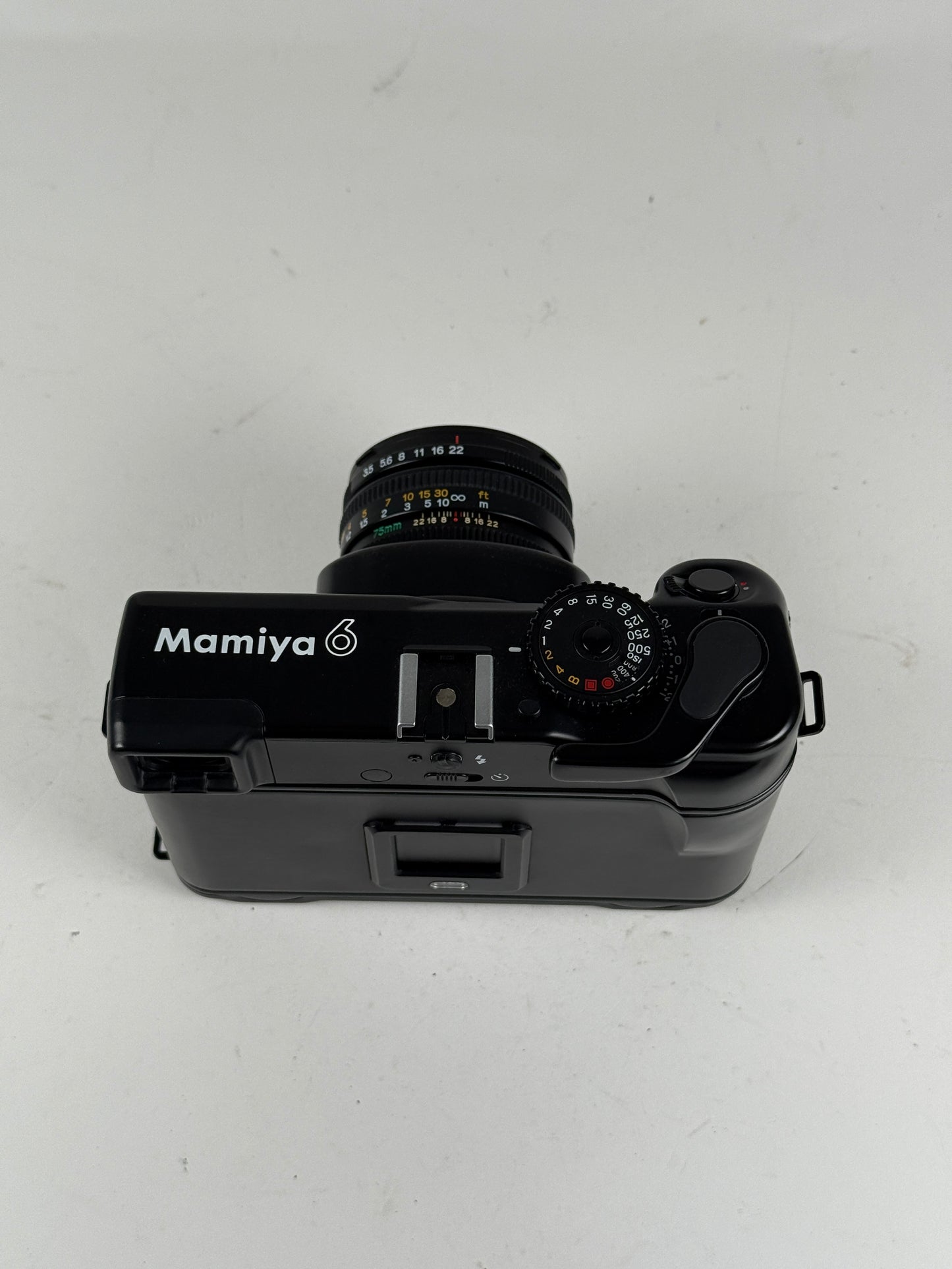 Mamiya 6 medium format rangefinder camera with 75mm f3.5 L G lens