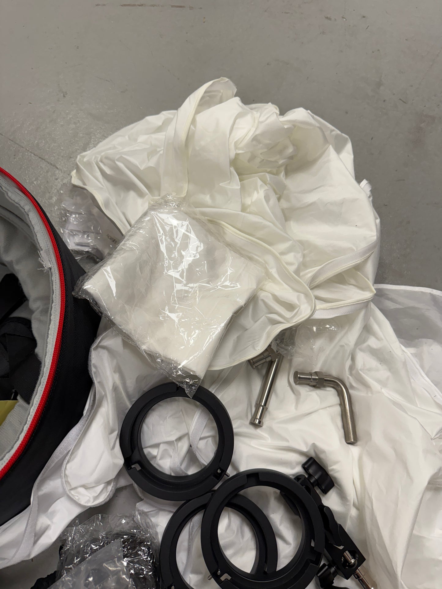 Large lot of aputure and Amaran light equipment accessories