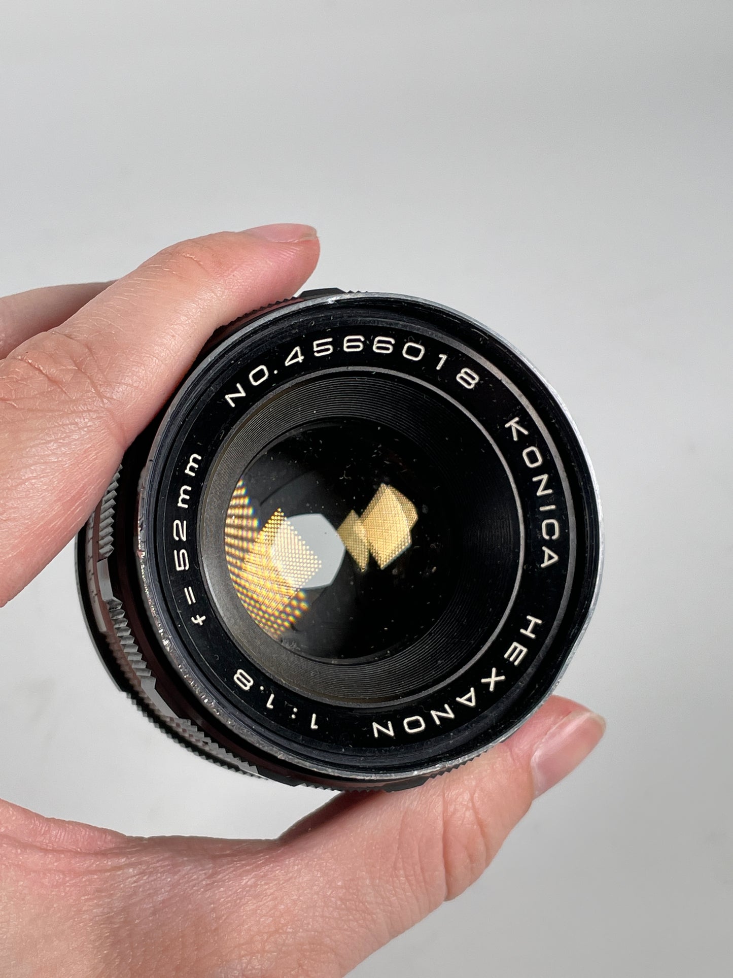 Konica Hexanon 52mm f1.8 MF Prime Lens Konica AR Mount