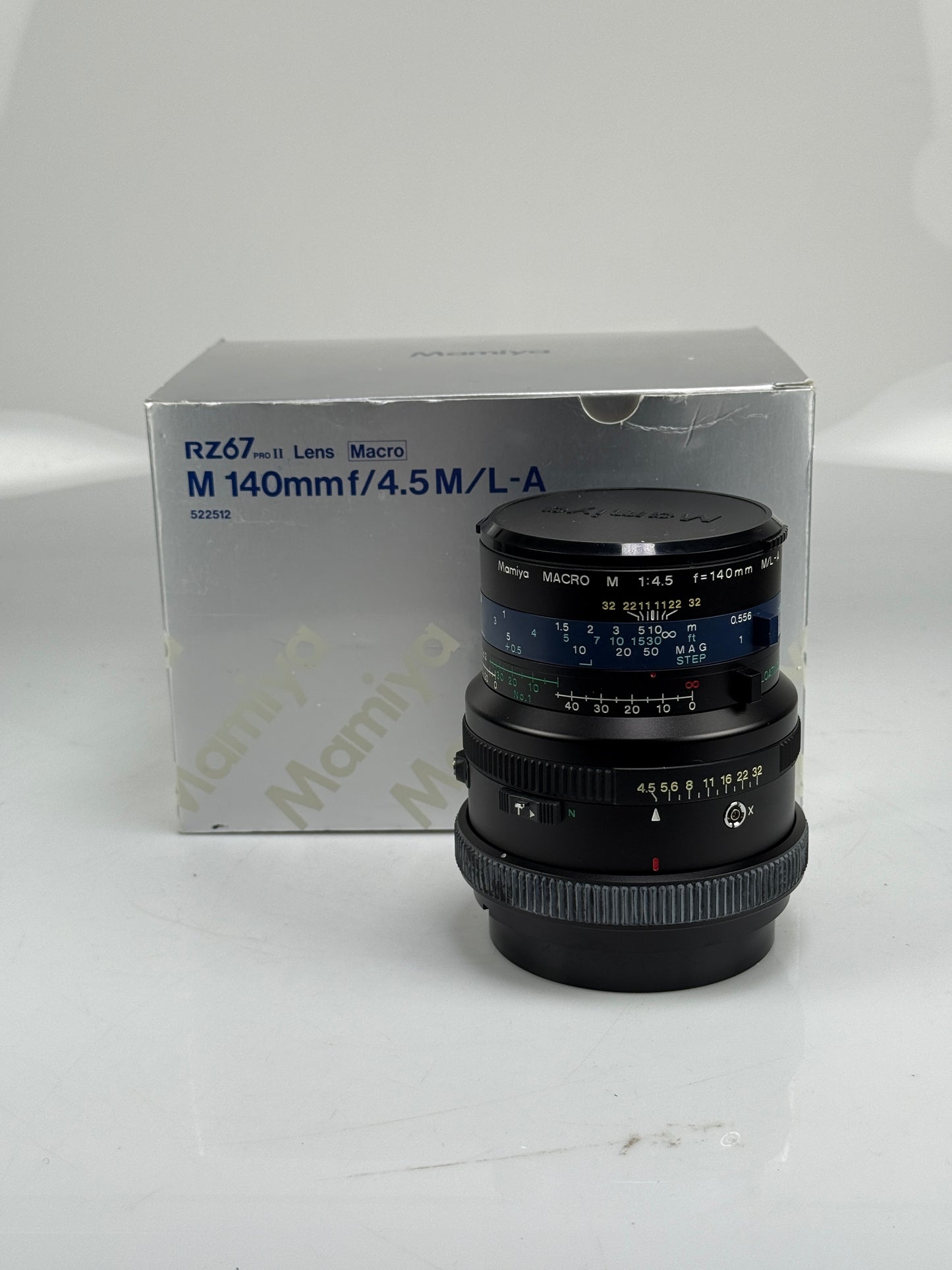 Mamiya Macro M 140mm F4.5 M/L-A Lens for RZ67 Pro II